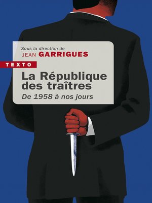 cover image of La République des traîtres